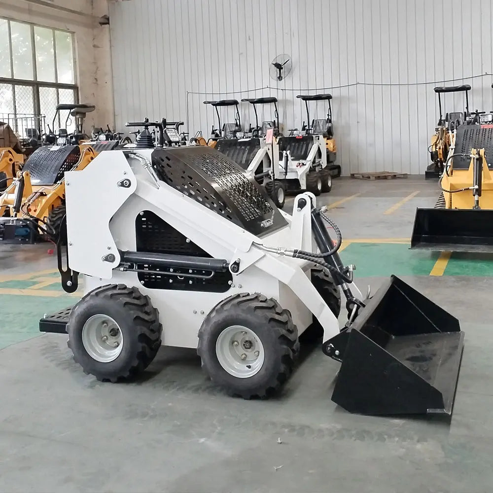 TOSH US Local Warehouse EPA Diesel Engine Mini Crawler Skid Steer Loader with Optional Attachment Tools
