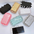 Hot Selling Ladies Crossbody Wedding Evening Bags Geometric Pattern Acrylic Shoulder Purse PVC Fashion Classic Style Wholesale