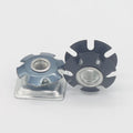 M6 M8 3/8" Threaded Metal Tube Inserts Bicycle Tube Fork Headset Threaded Nut Threaded Insert Nut Bike Pipe Connector Star Nut