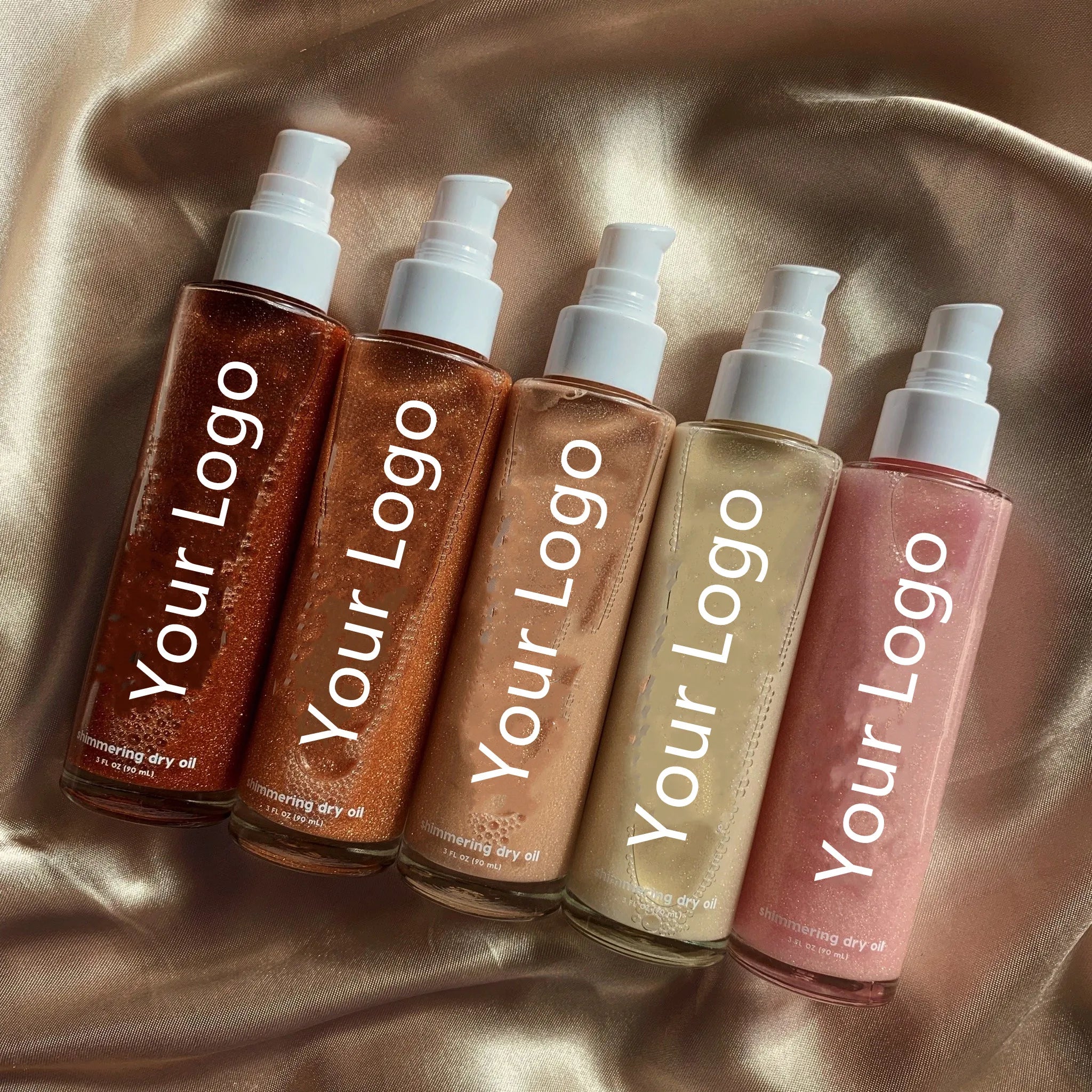 Aixin Shimmer Oil Bronze Glitter Shine Tanning Waterproof Shimmer Body Oil Bronzer Vegan Shimmering Body Oil