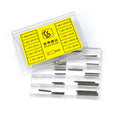 10 Kinds Small Screw & Nut Assortment Kit 50 Pcs Stainless Steel Tiny Screw Nut Repair Tool for Sunglass Cell Phone Watch