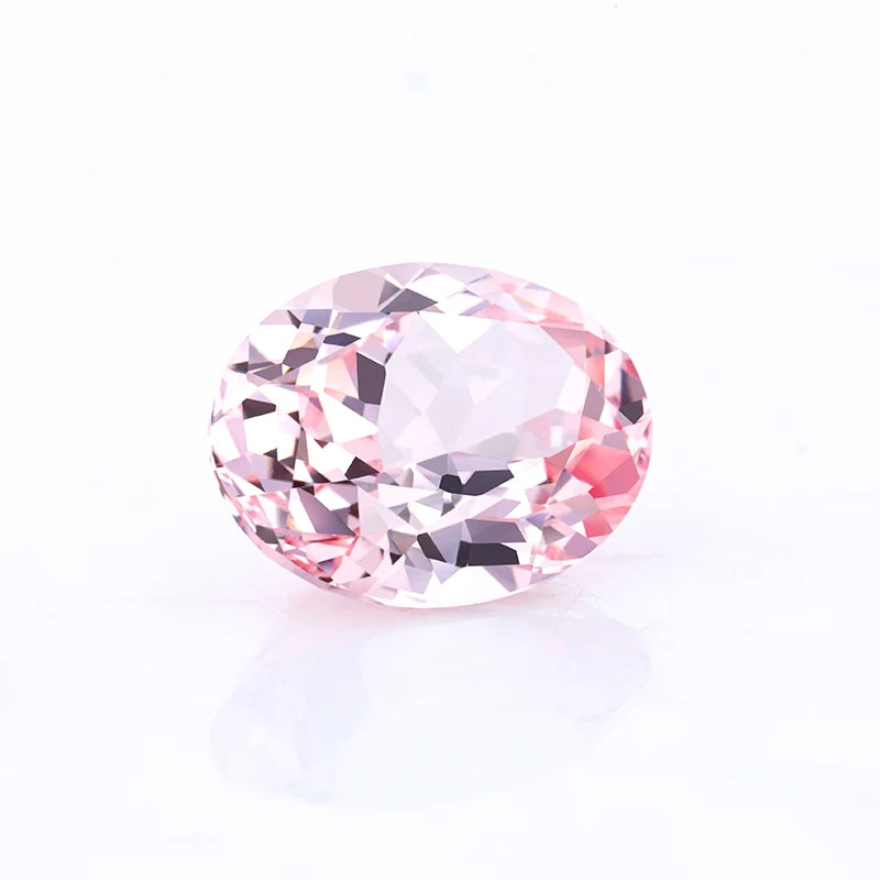 Starsgem Soft Color Sakura pink Sapphire 4*6mm~6*8mm Oval Cut Lab Grown Sapphire