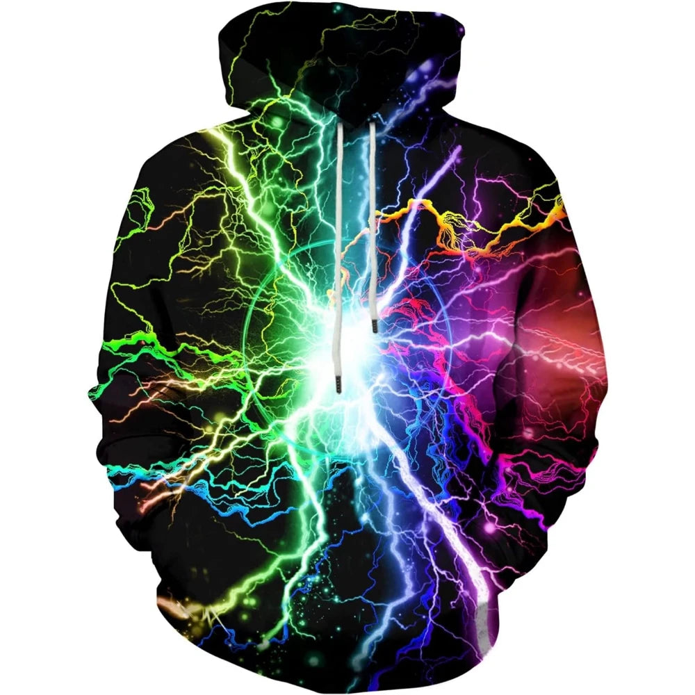 Fitspi Wholesale Unisex 3d Novelty Print Hoodies for Mens Women Pullover Sweatshirt With Pockets Casual Hoody Top Dropshipping