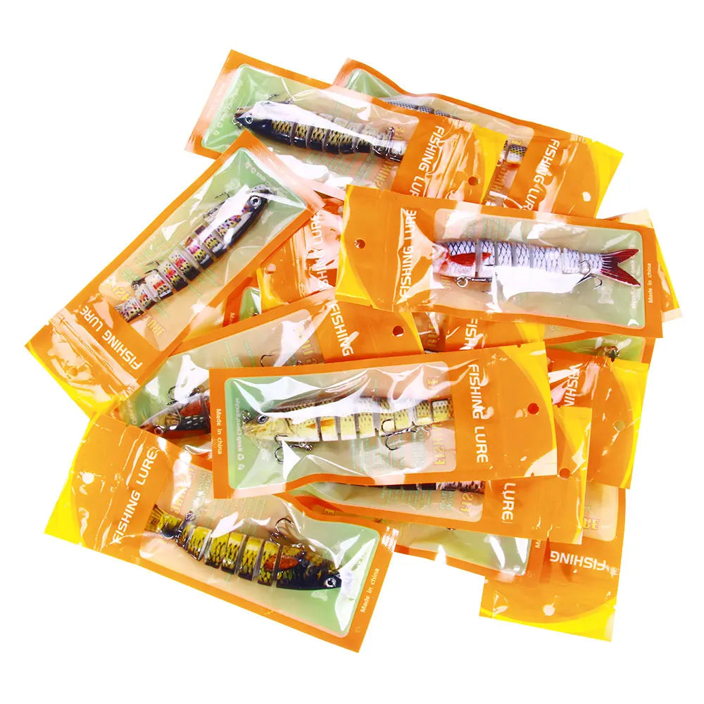 13.4cm/18g 8 Segmented Swim Baits Joint Swimbait
