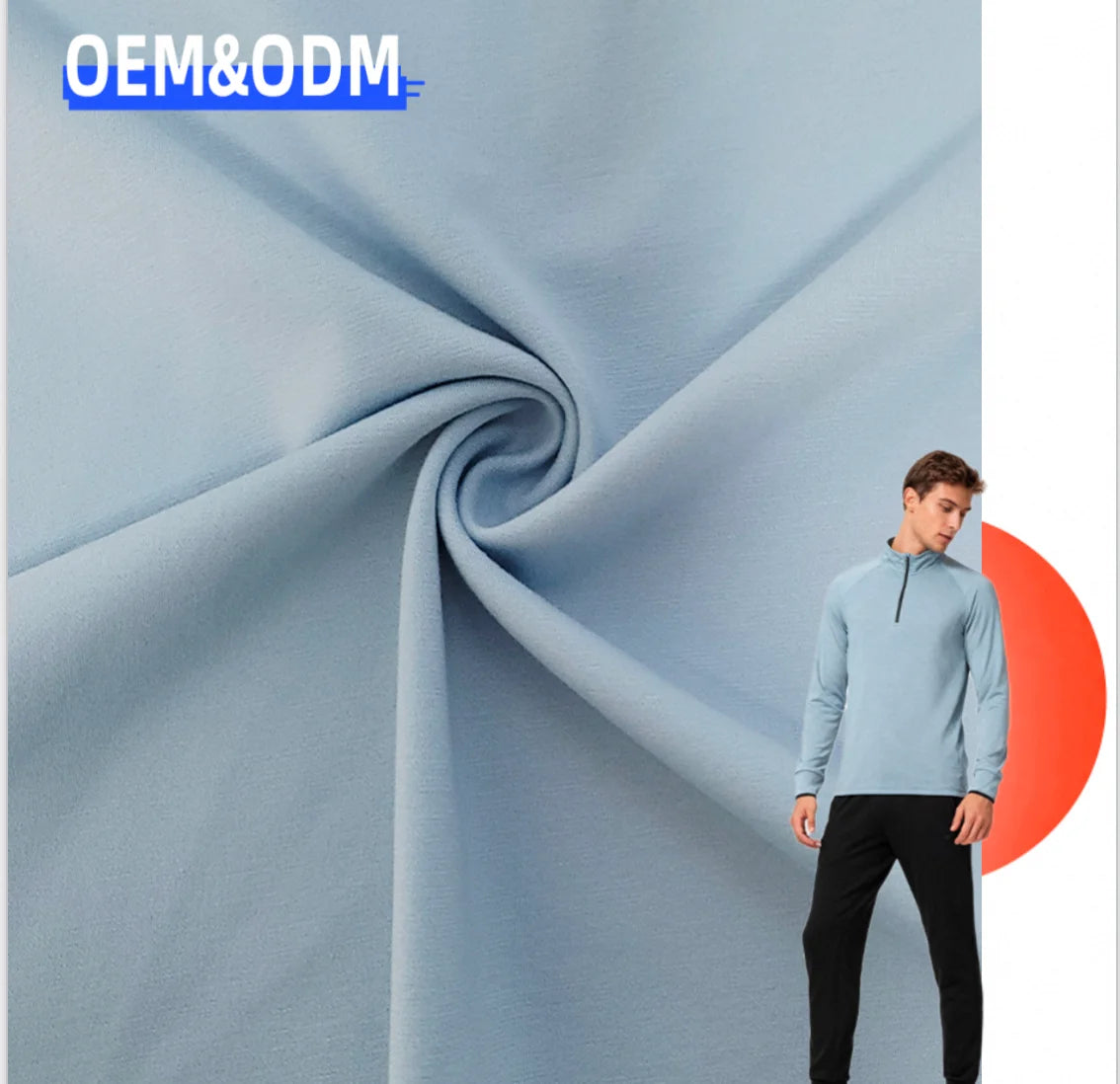 Factory Price Wholesale 84% Polyester 12% Rayon 4% Spandex TR Roma Fabric for Jogging Suit