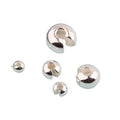 925 Sterling Silver Crimp Bead Cover Jewelry Finding Component for Bracelet and Necklace Making