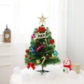 2024 Hot Sale Fancy Artificial Green Hanged Christmas Tree with LED Decorative PVC MINI Environmental Christmas Tree