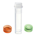 JSBIO Supply Transparent 0.5ml 1.5ml 2ml Different Color Cap Cryogenic Tubes 2.0ML Plastic Vials with Screw Caps -80~121â„ƒ