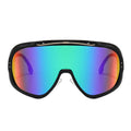 Superhot Eyewear 20568 Large Frame Sports Sun Glasses Mono Lens Mirrored UV400 Oversize Cycling Shield Sunglasses MegaBDM