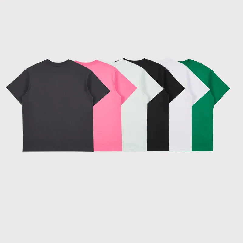 High Quality Short-sleeved T-shirt Can Be Customized High Quality LOGO Can Be Wholesale 100% Cotton Men and Women's T-shirt