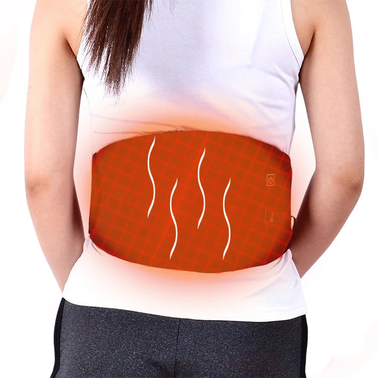 Polyester Heating Pad Lower Back Massager Wrap for Back Pain Relief Heated Waist Belt