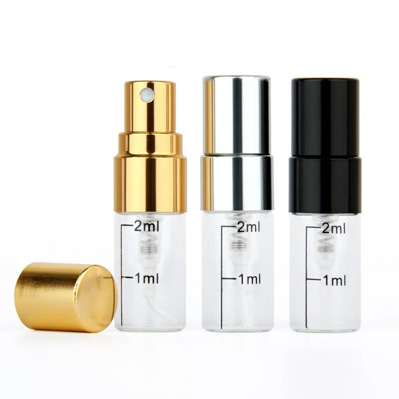 Custom 2ml Cosmetic Sample Perfume Tester Vial Bottle Paper Holder Card