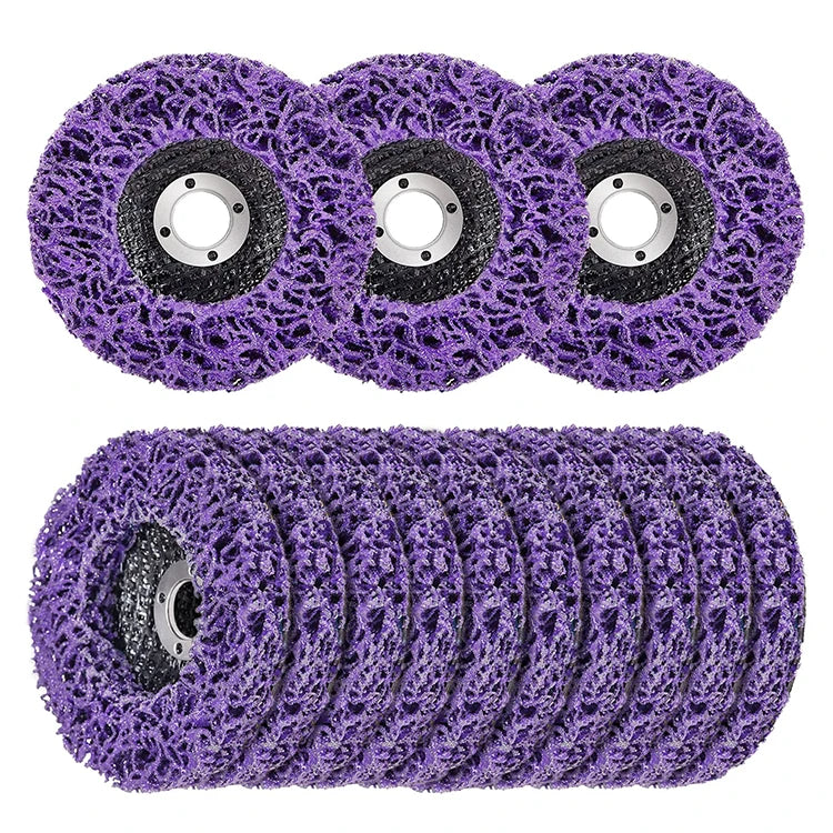 Strip Disc Poly Clean and Strip Disc Purple Abrasive Strip Cleaning Disc