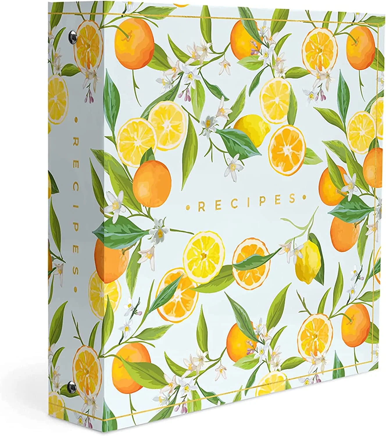 Professional High Definition Recipe Binder Organizer Kit Hard Cover with Offset Paper Cardboard for Cook Books Printer Products