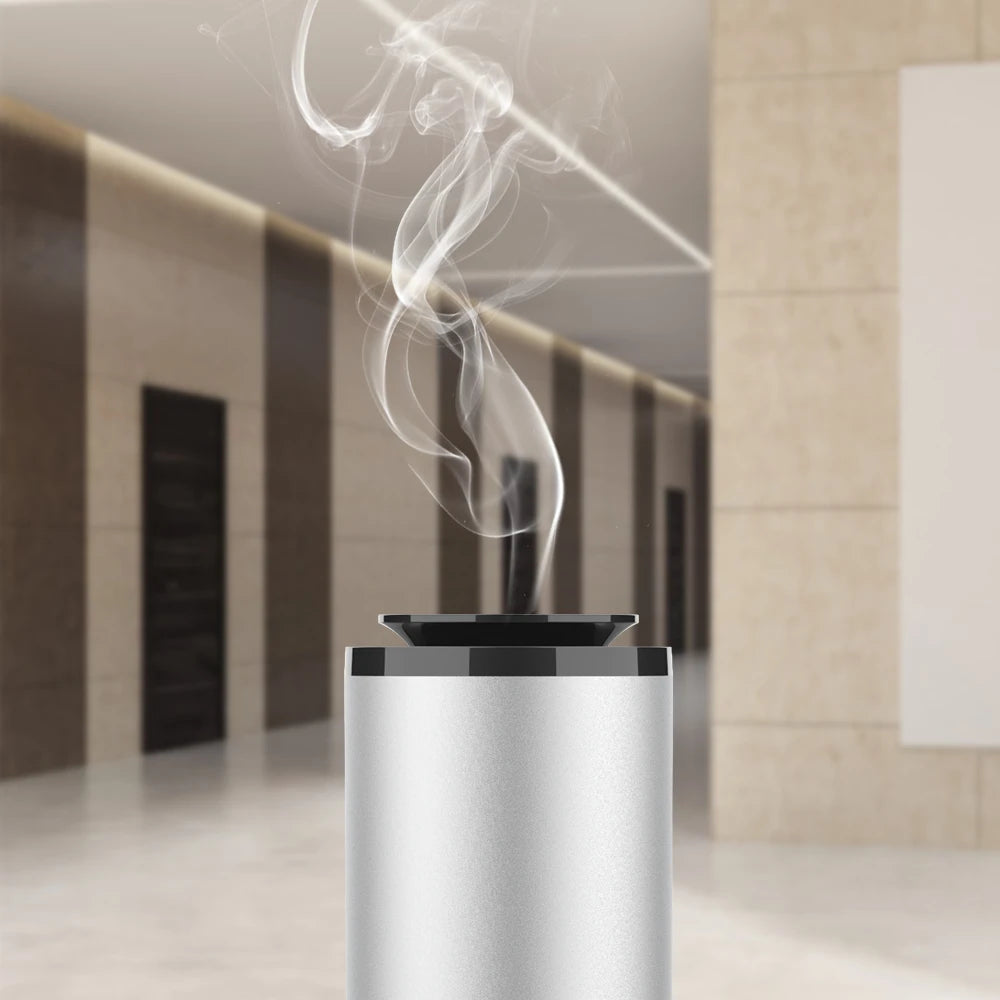 Crearoma New Deign Luxury Tower Scent Diffuser Aluminum Shell Essential Oil Automatic Hotel Lobby Aroma Diffuser