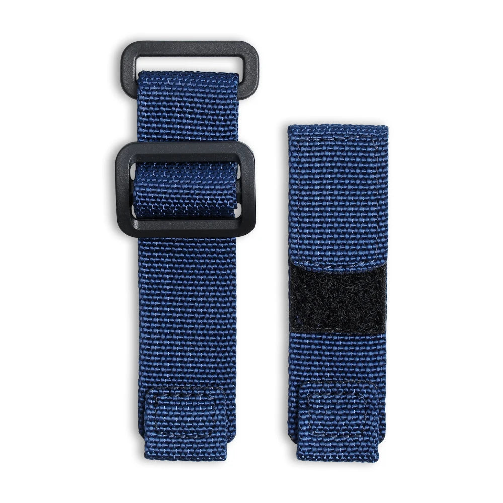 20mm 22mm Nylon Woven Watch Strap Hook Loop Nylon Watchband