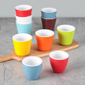 Custom Color Two-Tone Melamine Cups & Mugs BPA Free Dishwasher Safe 200mL Wholesale
