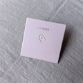 8x8 Jewelry Card 350gsm Thickness Pink Color Printing Small Bracelet Card for Jewelry Display