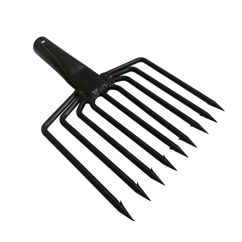 Topline Tip with Barbs Diving Spear Head Fishing Spear Fishing Spear 9 Prong Spearhead Fork Fishing Tools