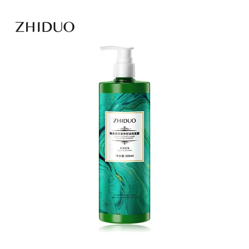 Wholesale ZHIDUO Label Custom Deep Cleansing Hair Fragrance Luxury Oil Control Shampoo