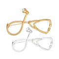 Europe and the United States AliExpress Hot Jewelry Creative Doctor Nurse Stethoscope Brooch Corsage Pin