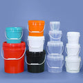 Factory Sale Customized Printing Food Grade Plastic Paint Bucket 1L-20L with Handle and Sealing Lid Recyclable