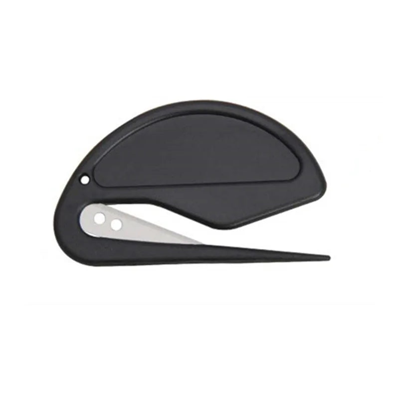 Wholesale 5 Color Plastic Mini Letter Opener Without Logo Paper Cutting Art Rope Cutter Rubber Band Cutting Wire Blade