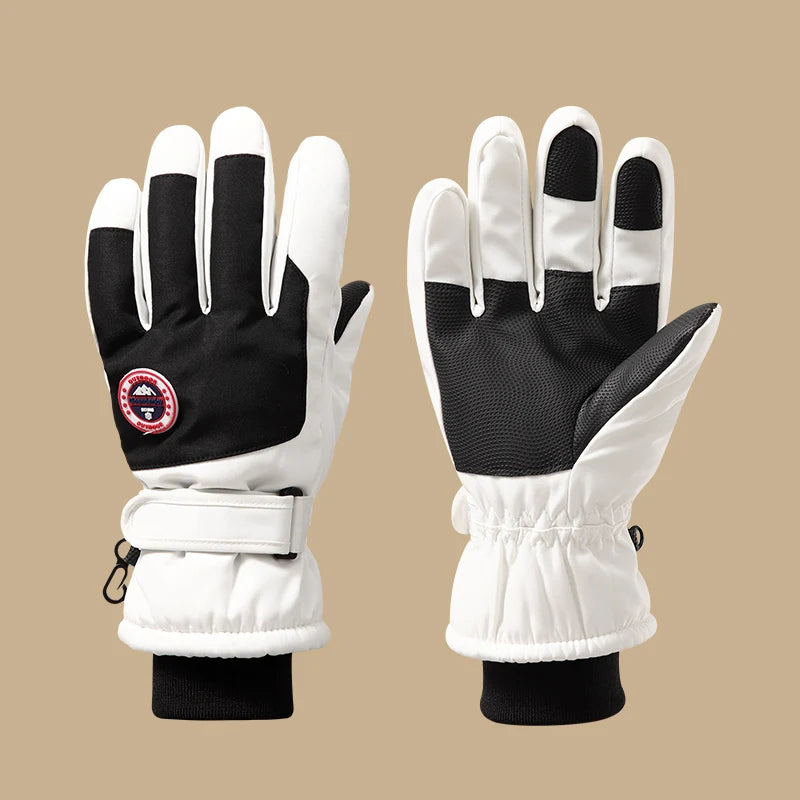 Winter Waterproof Touchscreen Ski Cycling Motorcycle Driving Outdoor Sports Thermal Gloves for Men Women