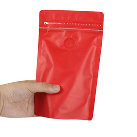 Custom 12oz Zipper Cafe Bag Valve 250g 1kg Drip Coffee Filter Bags for Food Industrial Use Industrial Packaging Printing Product