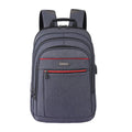 New Professional Computer Backpack Expandable Large Capacity Waterproof USB Charger Oxford Polyester Anti-Theft Zipper 20-39L