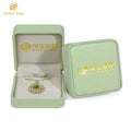 Zebo Custom Velvet Wedding Jewelry Packaging Set Elegant Rectangle Ring Box for Unique Display