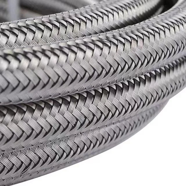 Pipe Food Grade Cable Gas Tube Oil Pump PTFE Corrugated Hose Tubes Diesel for Fuel