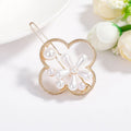 Gold Bobby Pin Small Metal Pear Hair Clip Hair Accessories Korean Hair Clip Alloy Hairgrips Back Head Clip