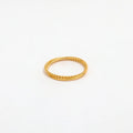 Simple Double Circle Cross Dainty Rope Rings for Women Design Jewelry Wholesale Stainless Steel Jewelry