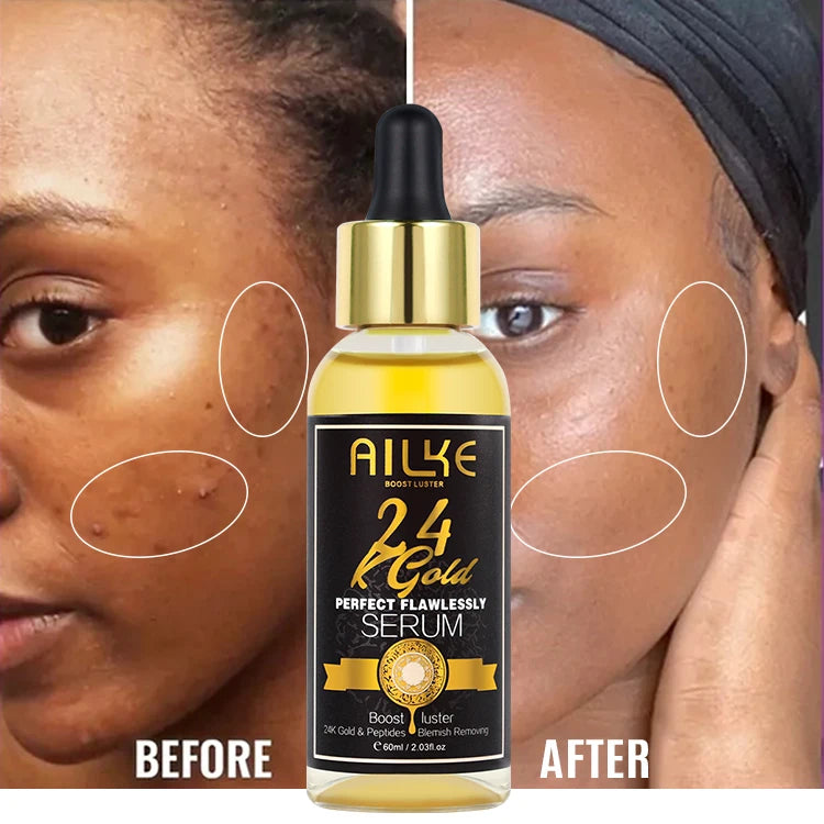 New Arrivals Thailand Whitening Serum 24K Gold Melanin Lightening Skin Rejuvenating Vitamin C Anti Aging Facial Serum