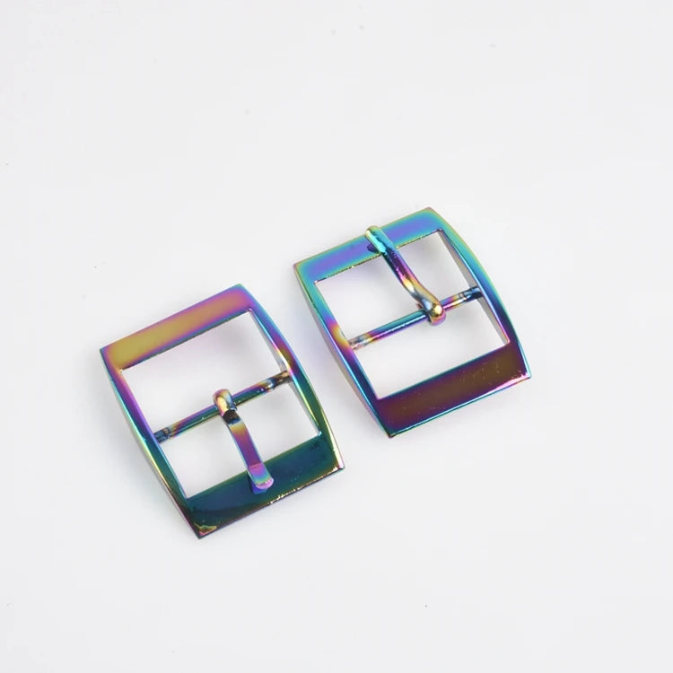 Supply 25mm Rainbow Adjustable Buckle Belt Strap Pin Buckle for Bag Making