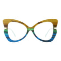 YC Optical Frames Glasses Anti Blue Light Metal Alloy New Model Fashion Acetate Glasses Eyewear