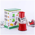 Factory Wholesale Fruit & Vegetable Tools Food Drum Cutter Manual Hand Blender Machine Vegetable Chopper Rotary Cheese Grater
