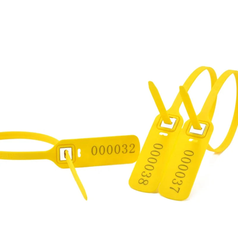 China Manufacturer 300/400/500mm Secure Seal Tag PP Plastic Wire Seal Supplier for Truck