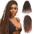 18-Inch Afro Kinky Curly Crochet Hair Extensions High Marley Synthetic Pre-Fluffed Bundles Wholesale African Braids Spring
