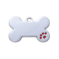Wholesale Custom Name logo Bone Shape Dog Tag
