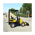 Multifunctional Mini Electric Mini Loader Wheel Loader With Hydraulic Lift Rod Front Shovel Loader for Sale