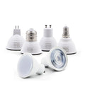C220V 6W LED Bulb Downlight: MR16/GU10/E14/E27 Spot Light 120Â° 24Â° Beam Angle Energy-Saving for Home/Office Lighting