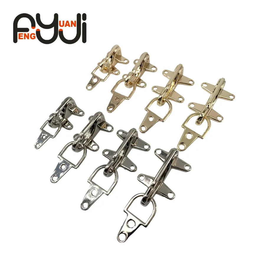 Zinc Alloy Eco-Friendly Belt Buckle Pair Button Lobster Clasp 3/4/5/4/5cm Coat Jacket Hasp Aircraft Shape Clothing Accessories