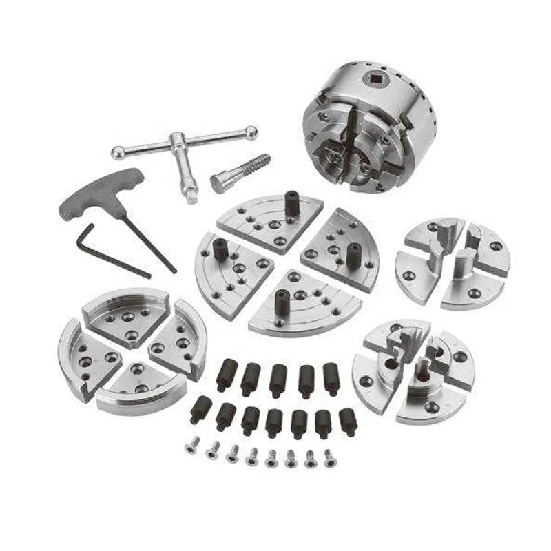 Wood Lathe Chucks Price Concessions Hight Quality Lathe Chucks Wholsal Wood for Wood 5" Steel 4 Jaw Lathe Chuck Morse 4 Cone