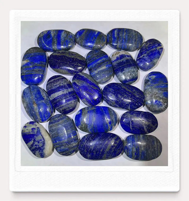 Wholesale Natural Lapis Lazuli Palm Healing Crystal Quartz Palm Stone for Decoration
