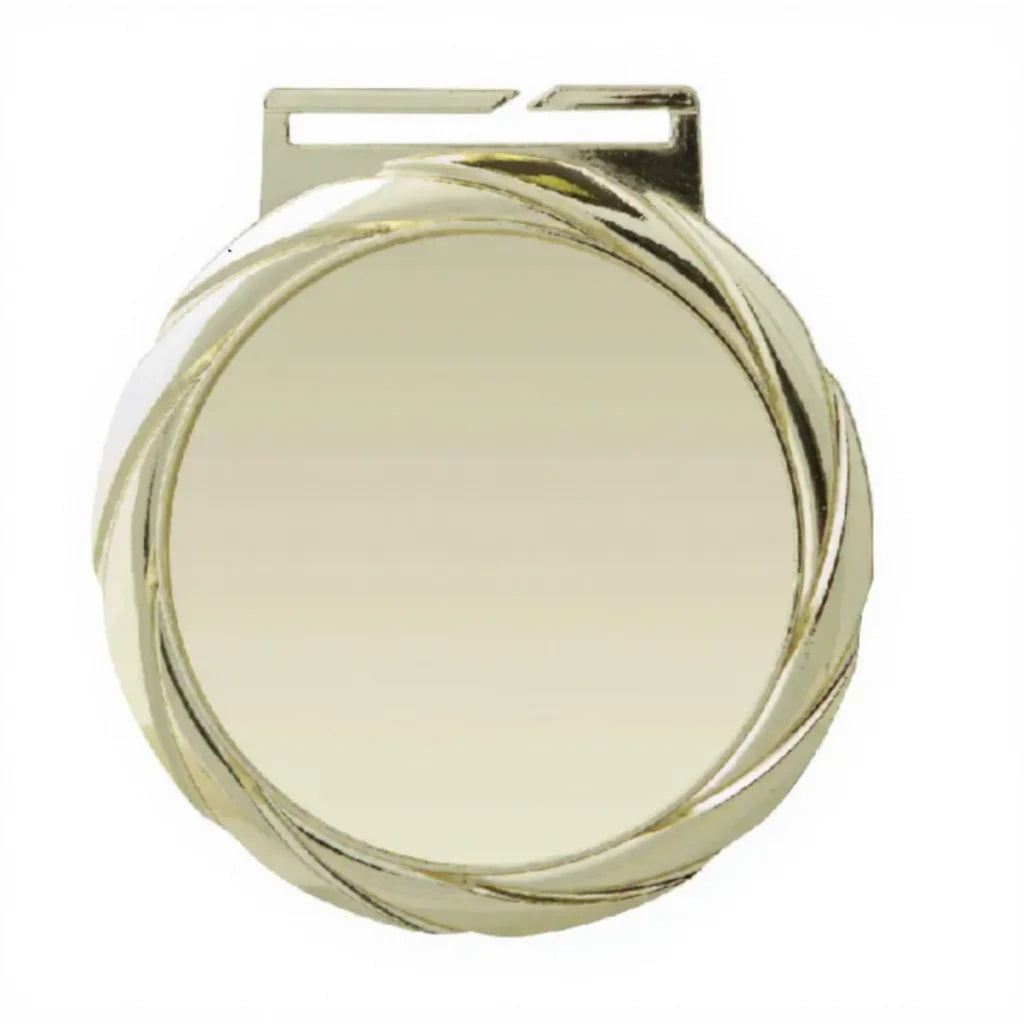 Custom Gold Silver Metal Blank Sports Medal 5 cm Blank Award Medallion