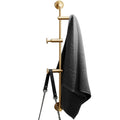 Modern 3-Hook Stainless Steel Clothes Tree Hanger Long Hook Holder for Bedroom Towels and Apparel for Hotels