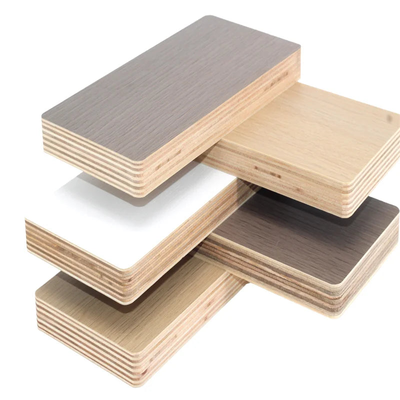 Certificated 1220*2440MM Full Eucalyptus Core Natural Oak Melamine Faced Plywood MDF for Indoor Furniture