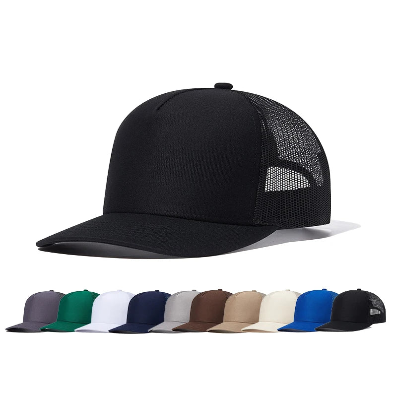 New Style 5 Panel Snapback Sports Unisex Original Flat Brimmed Spring Summer Female Outdoor Men's Baseball Cap